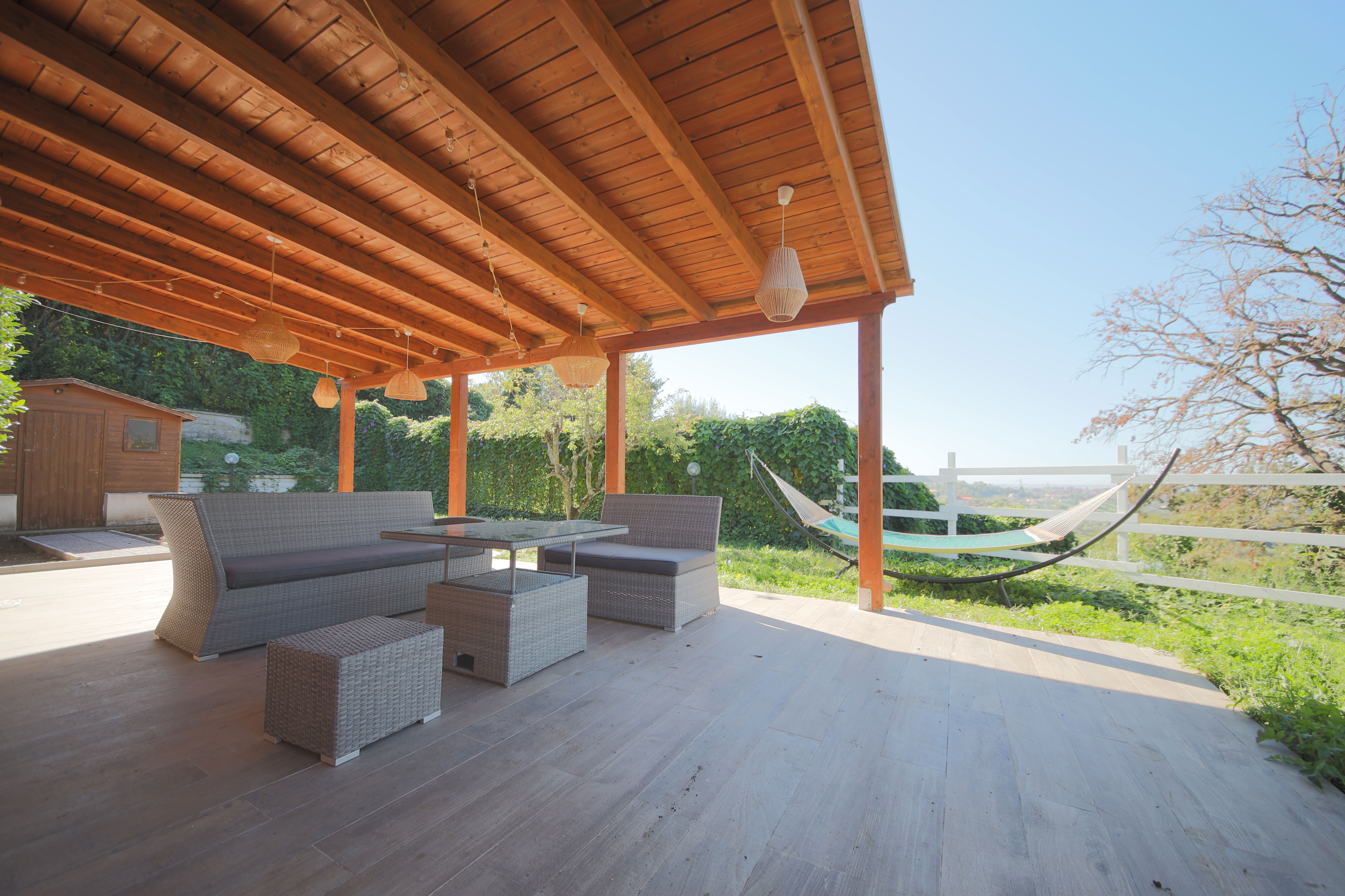 Dettagli e atmosfera della villa Margherite e Marzapane